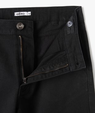 Pantalon ample avec poches à rabat sur les cuisses fille vue2 - GEMO 4G FILLE - GEMO