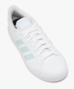 Baskets femme unies à bandes colorées avec lacets – Adidas vue5 - ADIDAS - GEMO