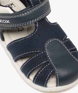 Sandales bébé garçon à talon et bout fermés avec scratch - Geox vue6 - GEOX - GEMO