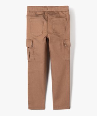 Pantalon cargo résistant garçon vue4 - GEMO (ENFANT) - GEMO