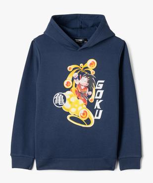 Sweat à capuche avec motif manga garçon - Dragon Ball vue1 - DRAGON BALL Z - GEMO