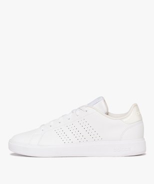 Baskets retro tennis unies à lacets femme – Adidas vue1 - ADIDAS - GEMO