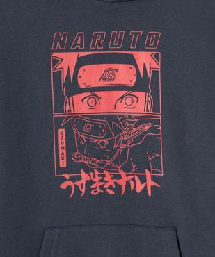 Sweat à capuche à motif manga garçon - Naruto Shippuden vue2 - NARUTO - GEMO