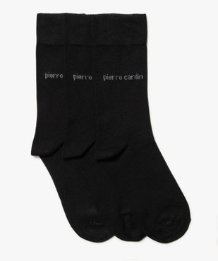 Chaussettes hautes homme (lot de 3) - Pierre Cardin vue1 - PIERRE CARDIN DIFFUSION - GEMO