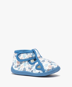 Chaussons bébé avec motifs exotiques et fermeture scratch vue2 - GEMO (ENFANT) - GEMO