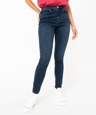 Jean Skinny taille haute stretch femme vue1 - GEMO(FEMME PAP) - GEMO