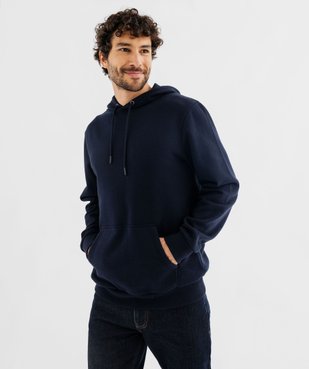 Sweat à capuche intérieur molletonné homme vue2 - GEMO (HOMME) - GEMO