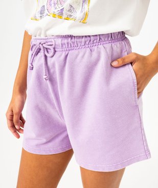 Short en maille avec ceinture ajustable femme vue2 - GEMO(FEMME PAP) - GEMO