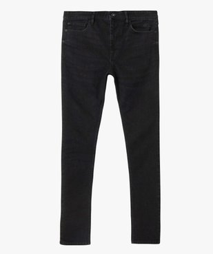 Jean homme skinny taille haute en coton stretch vue4 - GEMO 4G HOMME - GEMO