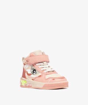 Baskets fille mid-cut licorne fantaisie avec détail lumineux  vue2 - LOVELY WINGS GEMO FOR GOOD - GEMO