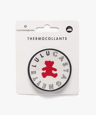 Patch thermocollant rond petit format - LuluCastagnette vue2 - LULUCASTAGNETTE - GEMO