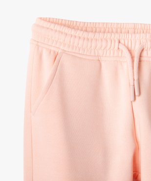 Pantalon de jogging intérieur molletonné fille vue2 - GEMO 4G FILLE - GEMO