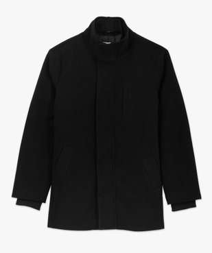 Manteau court avec col en bord-côte amovible homme vue4 - GEMO (HOMME) - GEMO