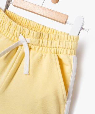 Short en maille et taille élastique bébé fille vue2 - GEMO 4G BEBE - GEMO