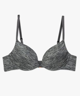 Soutien-gorge corbeille à armatures et bonnets moulés en microfibre vue1 - GEMO 4G FEMME - GEMO