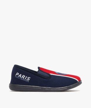 Chaussons garçon pantoufles rayées en velours Paris-Saint-Germain  vue1 - PSG - GEMO