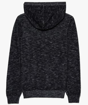 Pull garçon à capuche avec poche kangourou vue1 - GEMO (JUNIOR) - GEMO