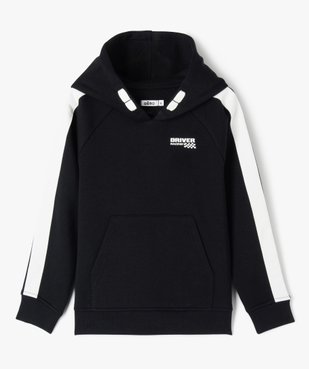 Sweat à capuche avec motif XXL dans le dos garçon vue2 - GEMO (ENFANT) - GEMO