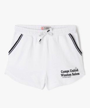 Short de sport avec taille élastique fille - Camps United vue1 - CAMPS - GEMO