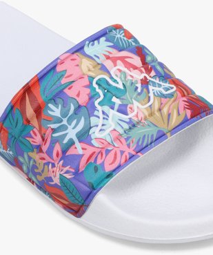 Mules de piscine femme décor végétal - Kappa vue6 - KAPPA - GEMO