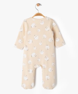 Pyjama en molleton doux et chaud bébé vue3 - GEMO(BB COUCHE) - GEMO