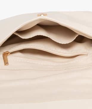 Sac besace compact à matelassage verni femme vue3 - GEMO (ACCESS) - GEMO