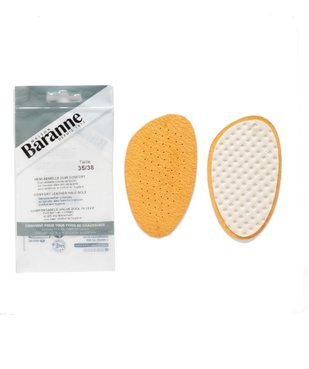 Semelles femme confort en cuir - Baranne vue2 - BARANNE - GEMO