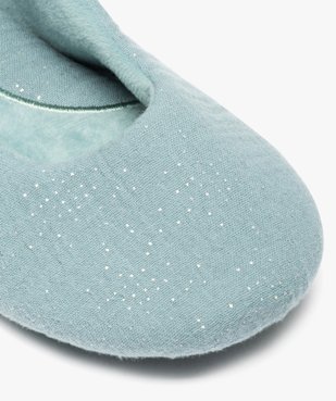 Chaussons femme ballerines en mousseline pailletée - Dim vue6 - DIM - GEMO