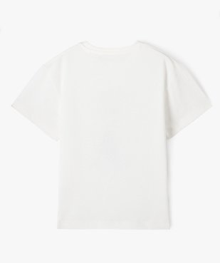 Tee-shirt à manches courtes oversize avec motif skate garçon vue3 - GEMO (ENFANT) - GEMO
