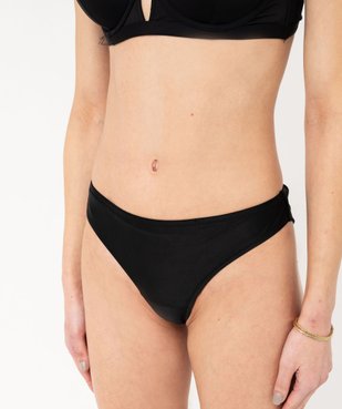 Bas de maillot de bain femme forme tanga vue1 - GEMO (PLAGE) - GEMO