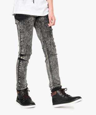 Jean skinny bleach vue1 - GEMO (JUNIOR) - GEMO