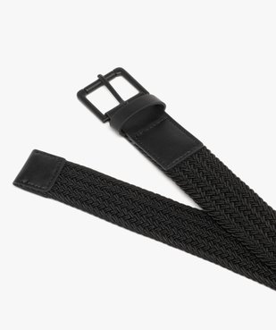 Ceinture homme tressée élastique vue2 - GEMO (ACCESS) - GEMO