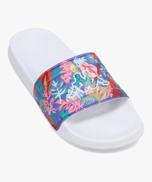 Mules de piscine femme décor végétal - Kappa vue5 - KAPPA - GEMO