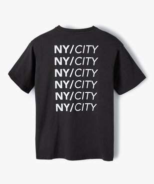 Tee-shirt garçon manches courtes imprimé New-York vue2 - GEMO (ENFANT) - GEMO