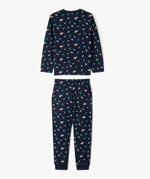 Pyjama en coton 2 pièces à motif fusées garçon vue3 - GEMO 4G GARCON - GEMO