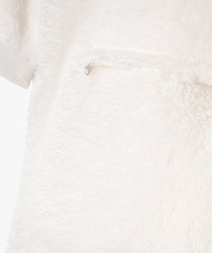 Chemise de nuit à capuche en maille peluche enfant vue2 - GEMO (ENFANT) - GEMO