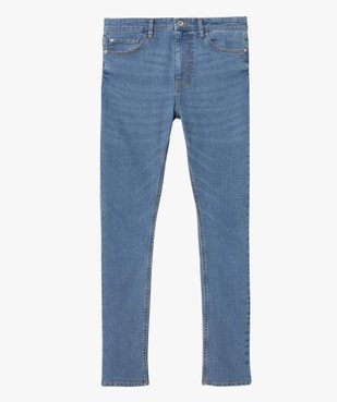 Jean homme skinny taille haute en coton stretch vue4 - GEMO 4G HOMME - GEMO