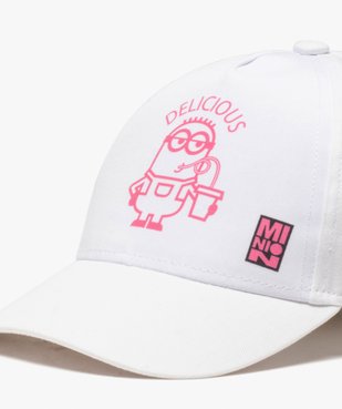 Casquette fille à motif sur l’avant – Les Minions vue2 - MINIONS - GEMO