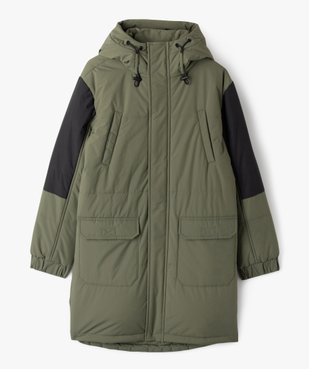 Manteau à capuche matelassé garçon vue1 - GEMO 4G GARCON - GEMO