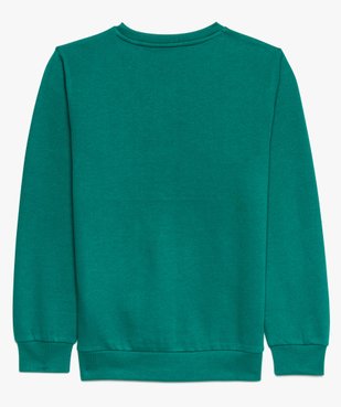 Sweat garçon avec inscription Oui ou Non sur l'avant vue3 - GEMO (JUNIOR) - GEMO