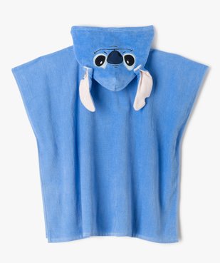 Cape de bain poncho à capuche avec oreilles amovibles enfant - Disney Stitch vue3 - LILO & STITCH - GEMO