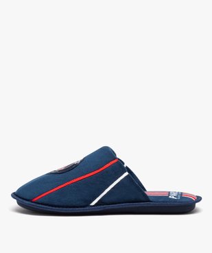 Chaussons homme en velours imprimés foot - Paris Saint Germain vue3 - PSG - GEMO