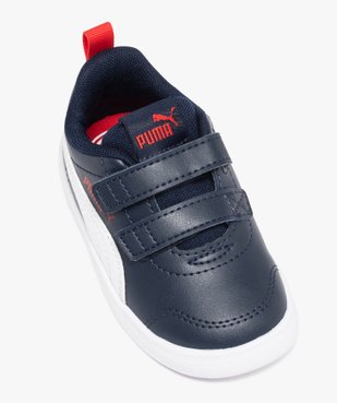 Baskets bébé bicolores à scratch – Puma Courtflex vue5 - PUMA - GEMO