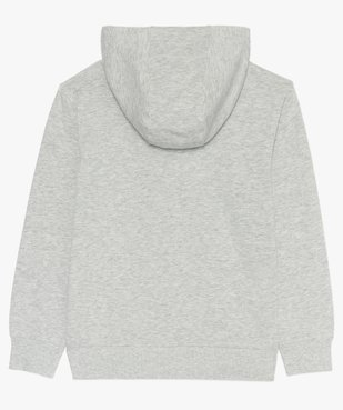 Sweat garçon zippé avec capuche doublée vue2 - GEMO (JUNIOR) - GEMO