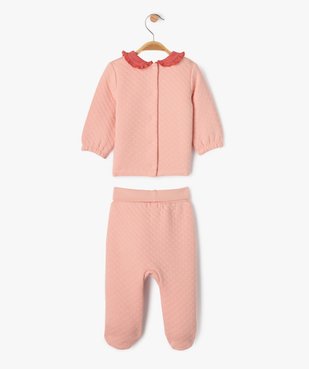 Ensemble 2 pièces bébé fille - LuluCastagnette vue3 - LULU G4G - GEMO