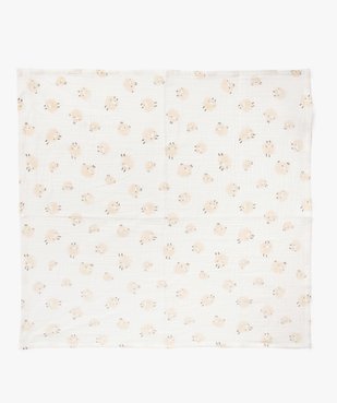 Langes bébé en gaze de coton pour bébé (lot de 3) vue2 - GEMO 4G BEBE - GEMO