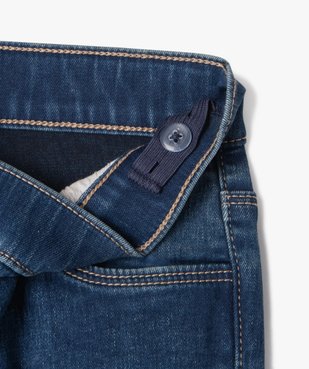 Jegging délavé avec taille ajustable fille vue4 - GEMO 4G FILLE - GEMO