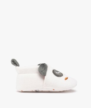 Chaussons de naissance bébé garçon panda vue1 - GEMO 4G BEBE - GEMO