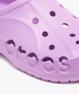 Sabots souples femme unis perforés à bride amovible - Crocs vue6 - CROCS - GEMO