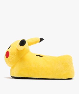 Chaussons 3D forme Pikachu garçon - Pokemon  vue3 - POKEMON - GEMO